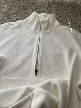 vuori pique fleece half zip